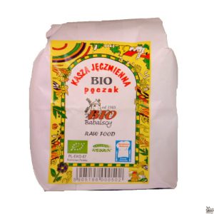 Kasza jęczmienna pęczak BIO 500 g - BABALSCY