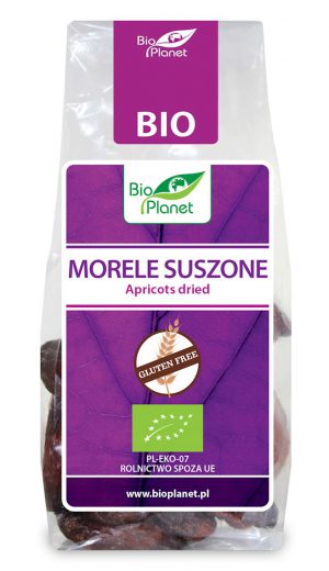 Morele suszone bezglutenowe BIO 150 g - BIO PLANET