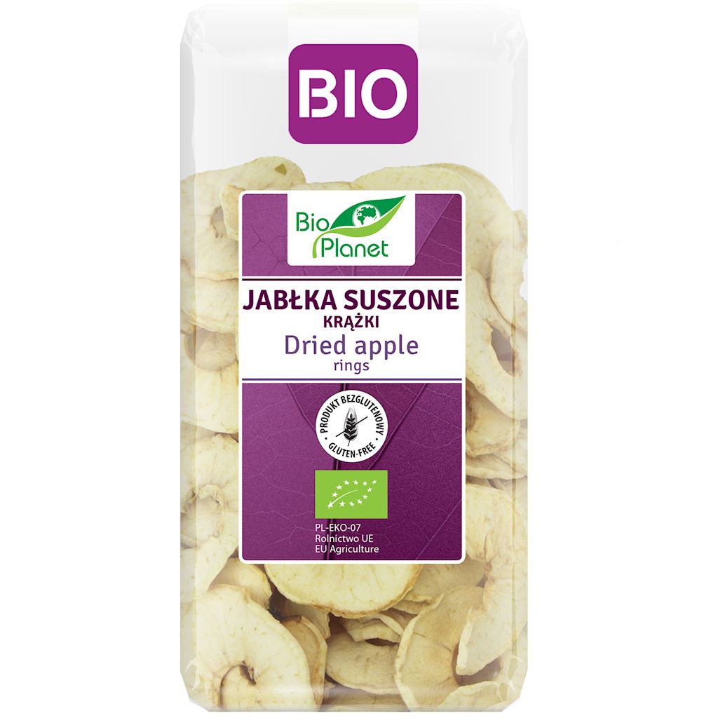 Krążki jabłka suszone BIO 100 g - BIO PLANET