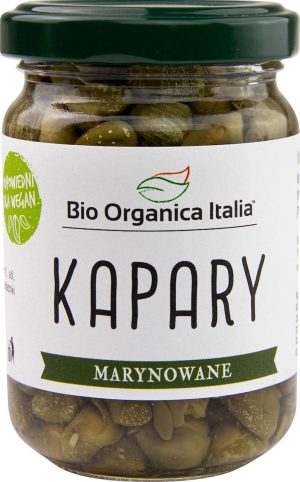 Kapary marynowane BIO 140 g - BIO ORGANICA ITALIA (BIORGANICA NUOVA)