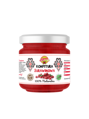 Konfitura żurawinowa 215 g - GÓRWIT