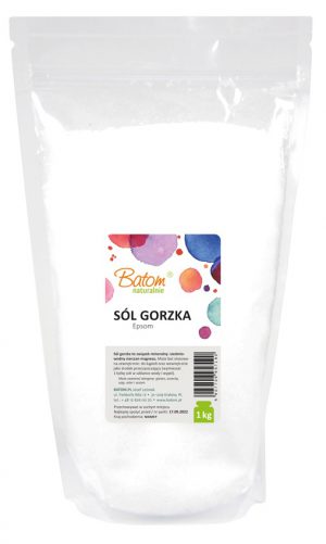 Sól Epsom (kąpielowa) 1 kg - BATOM