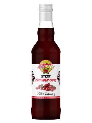 Syrop żurawinowy 500 ml - GÓRWIT