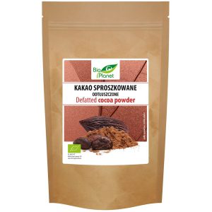 Kakao sproszkowane o obniżonej zawartości tłuszczu bio 200 g - BIO PLANET