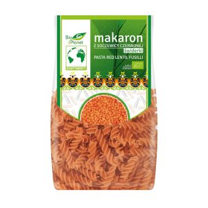 Makaron (z soczewicy czerwonej) świderki bio 250 g - BIO PLANET