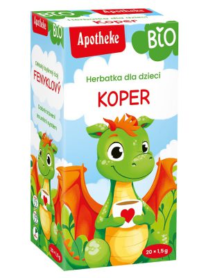 Ekologiczna herbatka dla dzieci koper bio 30 g - APOTHEKE