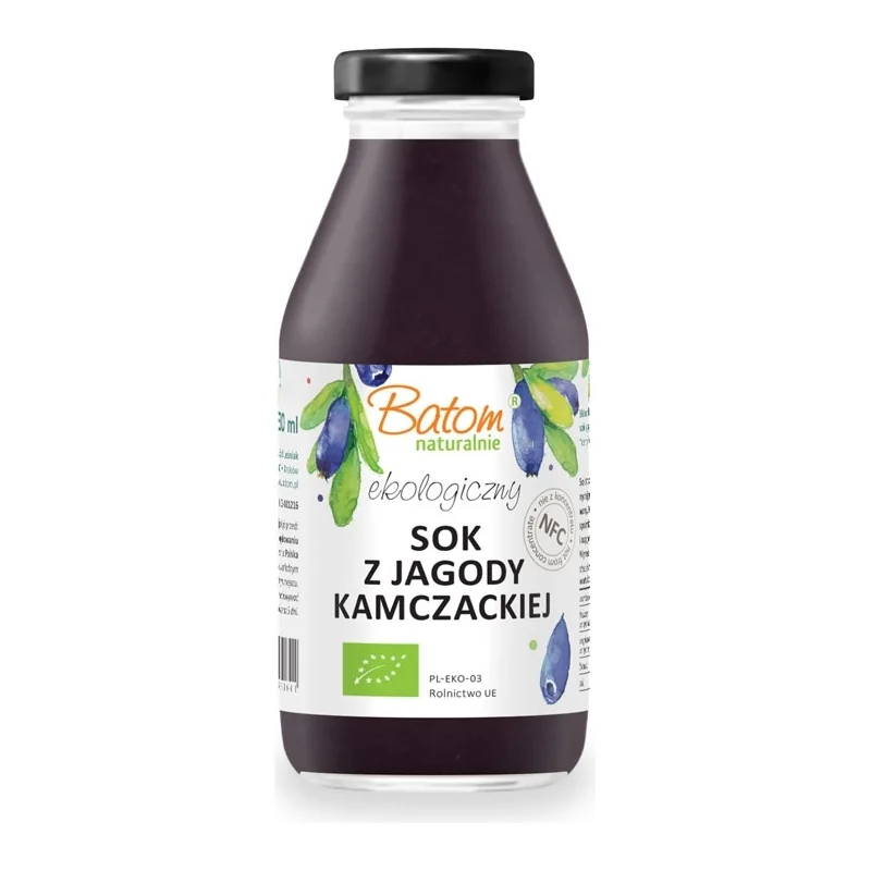 SOK Z JAGODY KAMCZACKIEJ NFC BIO 330 ml - BATOM