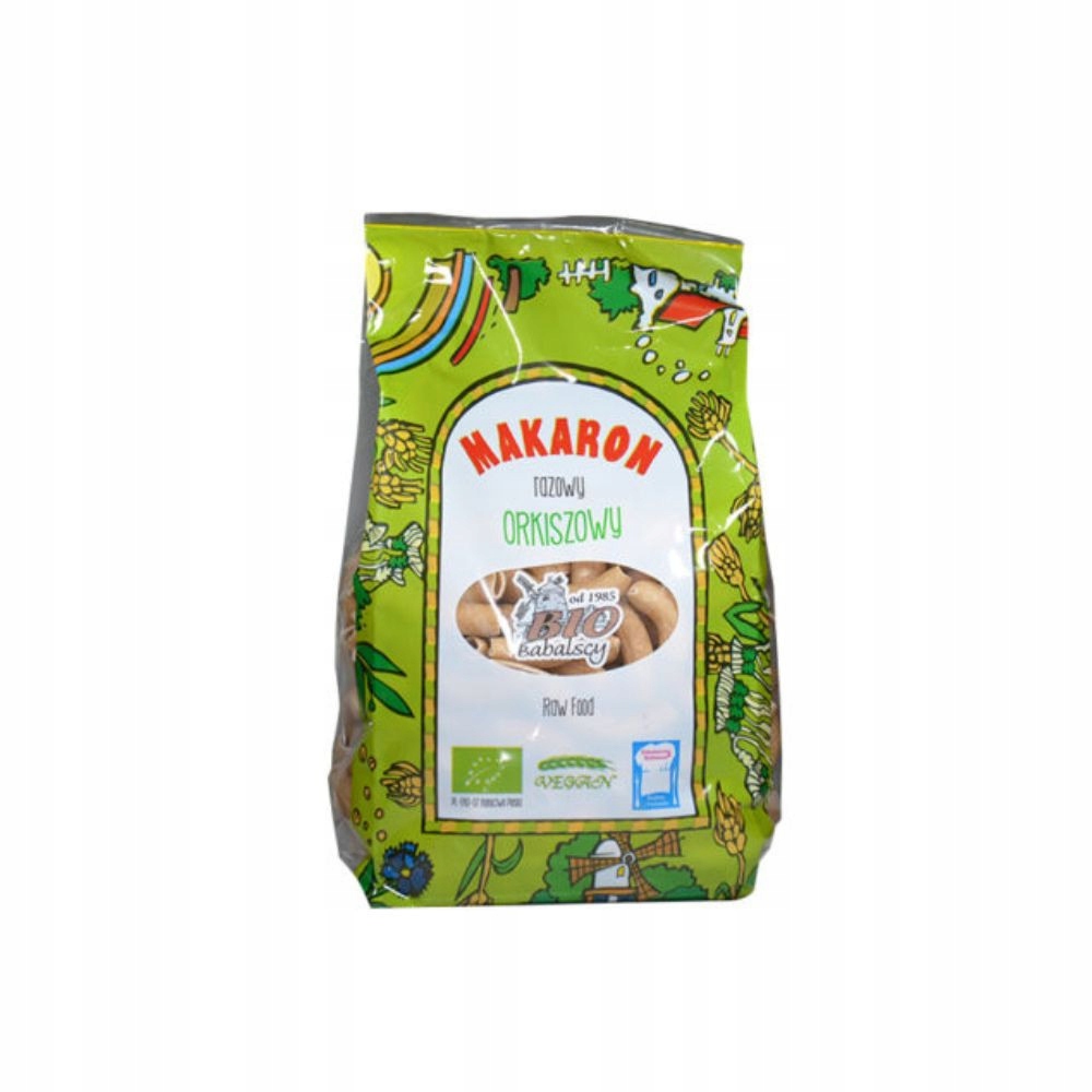 Makaron razowy orkiszowy rurka BIO 400g-BABALSCY