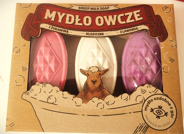 Naturalne mydło ozdobne- zestaw 3szt.