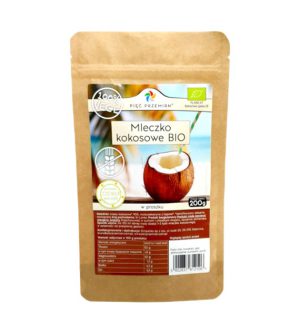 NAPÓJ KOKOSWY BIO W PROSZKU BEZLGLUTENOWY 200g-PIĘĆ PRZEMIAN