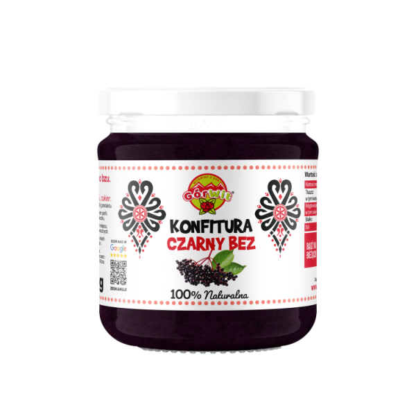 KONFITURA Z CZARNEGO BZU 210g- GÓRWIT