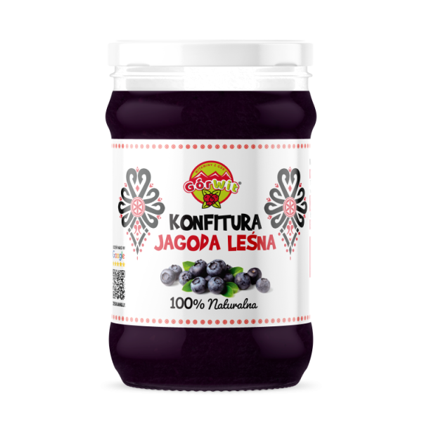 KONFITURA Z JAGODY LEŚNEJ 310g- GÓRWIT