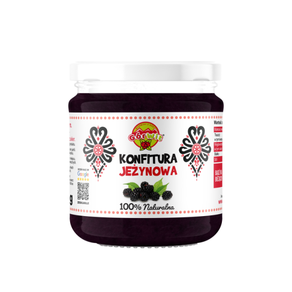 KONFITURA Z JEŻYNY 210g- GÓRWIT