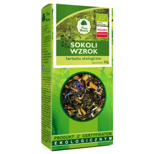 HERBATKA SOKOLI WZROK EKO 50G - DARY NATURY
