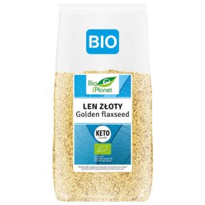 LEN ZŁOTY (SIEMIĘ LNIANE) BIO 400 g - BIO PLANET