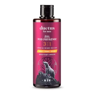 ŻEL POD PRYSZNIC 3W1 ENERGETYZUJĄCY YES 30ML-DUETUS FOR MEN