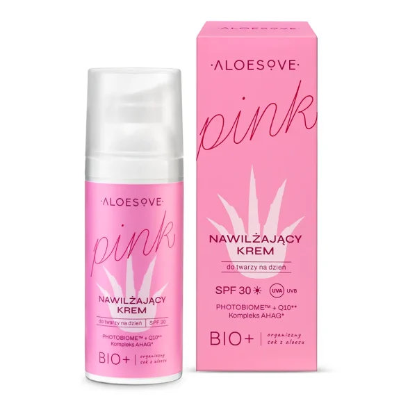 KREM NAWILŻAJĄCY NA DZIEŃ 50ml- ALOESOVE PINK