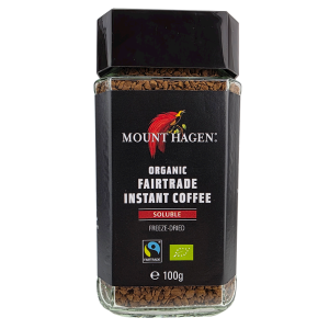 KAWA ROZPUSZCZALNA ARABICA/ROBUSTA FAIR TRADE BIO 100 g - MOUNT HAGEN