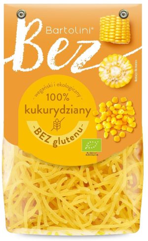 MAKARON ( KUKURYDZIANY) KRAJANKA BEZGLUTENOWY BIO 250g - ALCE NERO