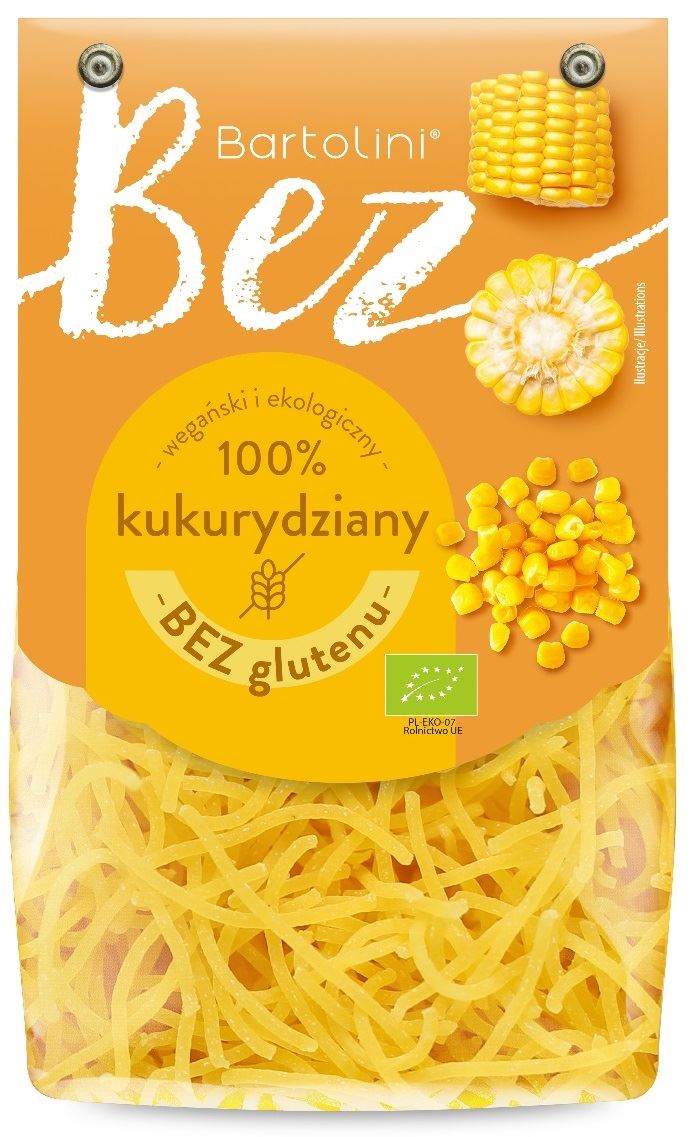 MAKARON ( KUKURYDZIANY) KRAJANKA BEZGLUTENOWY BIO 250g - ALCE NERO