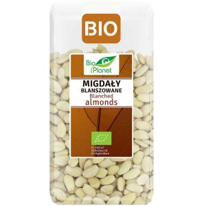 MIGDAŁY BLANSZOWANE BIO 350 g - BIO PLANET