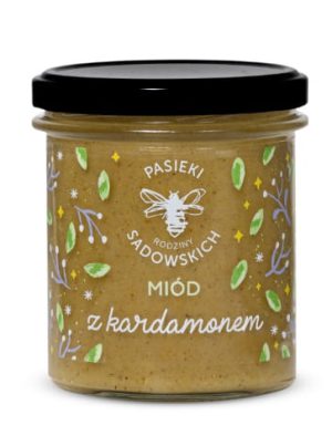 MIÓD Z KARDAMONEM 430g - PASIEKI SADOWSKICH