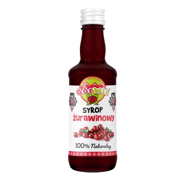 SYROP ŻURAWINOWY 200ml-GÓRWIT