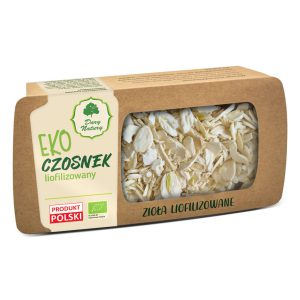 LIOFILIZOWANE ZIOŁA- CZOSNEK EKO 50g - DARY NATURY