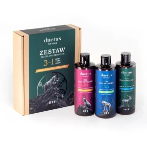 ZESTAW ŻELE POD PRYSZNIC FOR MEN 3x300ml - DUETUS FOR MEN