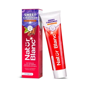 PASTA DO ZĘBÓW SWEET CINNAMON REMINERALIZUJĄCA- SYLVECO NATUR BLANC