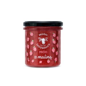 MIÓD Z MALINĄ 430g- PASIEKI SADOWSKICH