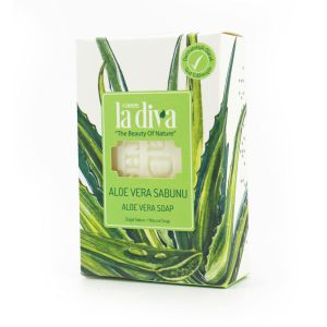 MYDŁO W KOSTCE ALOES 100g-LA DIVA