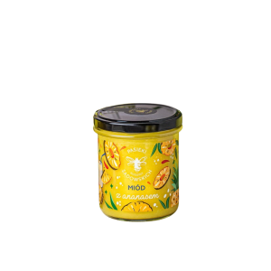 MIÓD Z ANANASEM 430g -PASIEKI SADOWSKICH