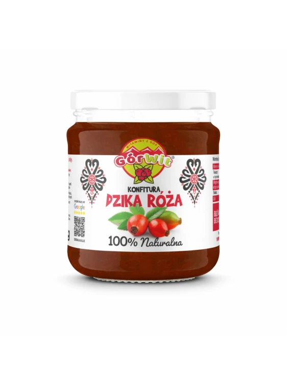 KONFITURA Z DZIKIEJ RÓŻY 215g - GÓRWIT