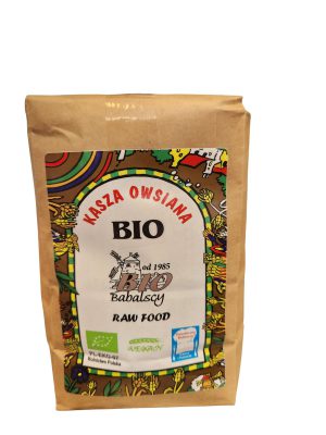 KASZA OWSIANA 0,5kg BIO - BABALSCY