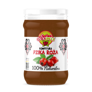 KONFITURA Z DZIKIEJ RÓŻY 320g - GÓRWIT