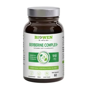 BERBERYNA COMPLEX+ BEZGLUTENOWA 60 KAPSUŁEK - BIOWEN