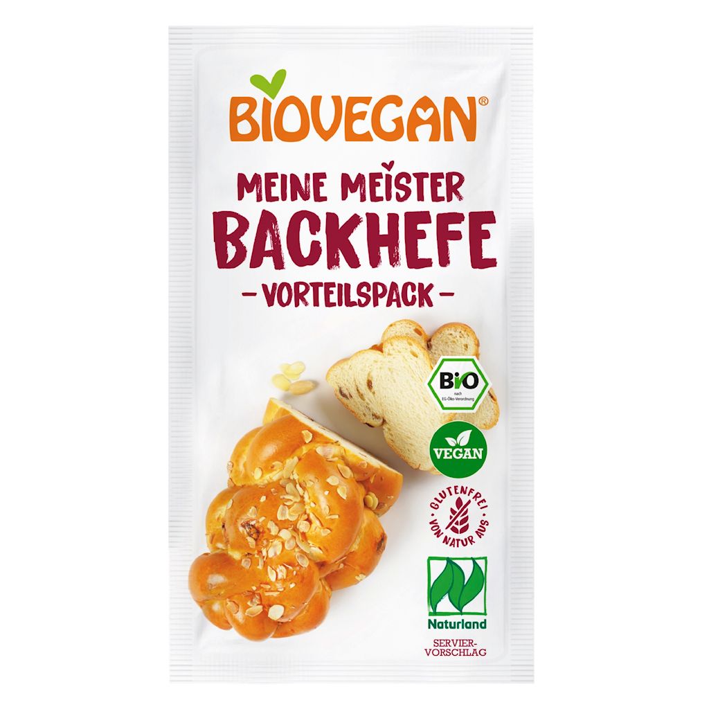 DROŻDŻE SUSZONE BEZGLUTENOWE BIO 7 g - BIOVEGAN