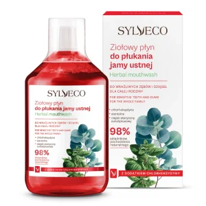 Ziołowy płyn do płukania jamy ustnej z chlorheksydyną 500ml-SYLVECO