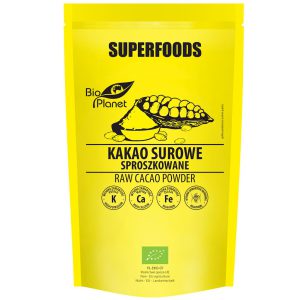 KAKAO SUROWE SPROSZKOWANE BIO 150 g - BIO PLANET SUPERFOODS