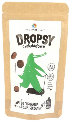 Dropsy czekoladowe bez cukru 200 g - Pięć Przemian