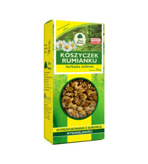 HERBATKA Rumianek koszyczek EKO 25 g - DARY NATURY