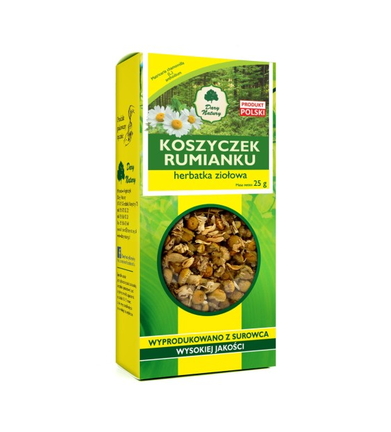 HERBATKA Rumianek koszyczek EKO 25 g - DARY NATURY