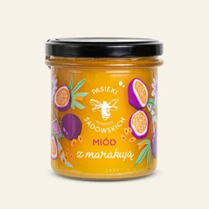 MIÓD Z MARAKUJĄ 430g - PASIEKI SADOWSKICH